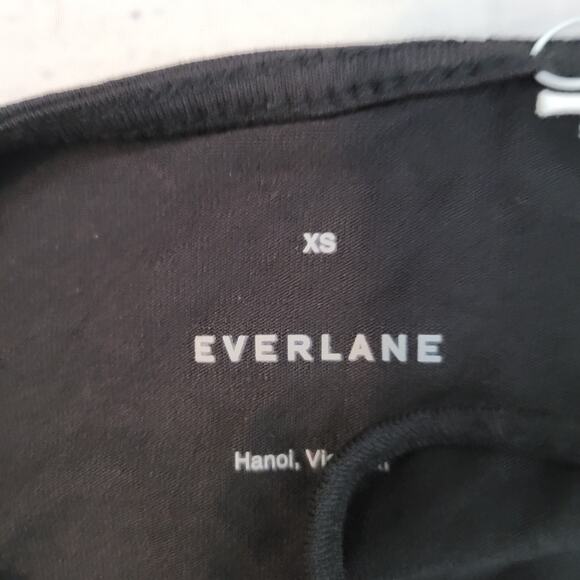 Everlane	Size	XS The Naia Black Cami Tank Top String Strap Casual Basics Minimal - Picture 6 of 9